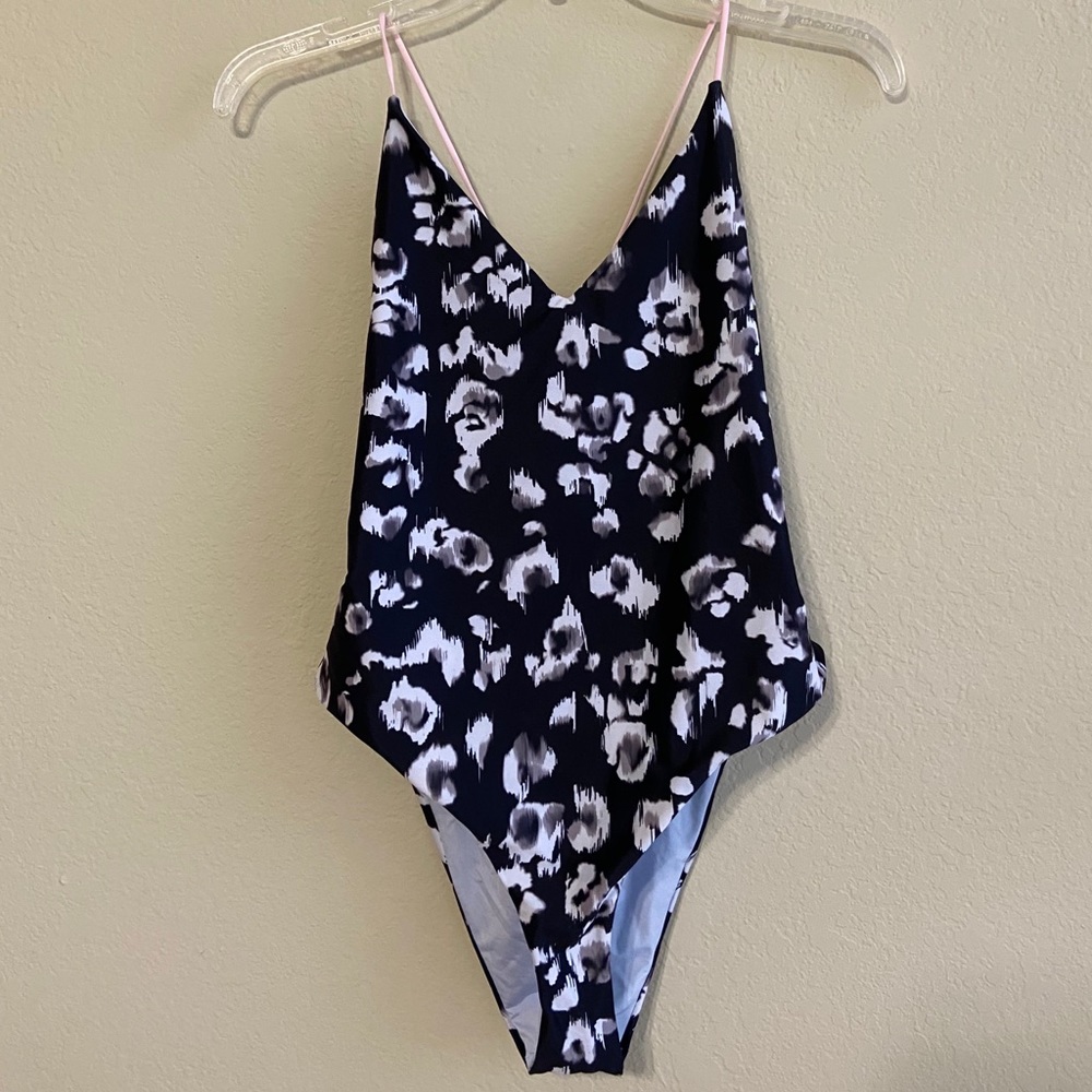 Cheetah Print One-Piece Swimsuit